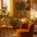 Stella Swivel Chair | Iron Rust at Online8 Furniture Auckland NZ