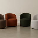 Stella Swivel Chair - Wheatfield at Online8 Furniture Auckland NZ