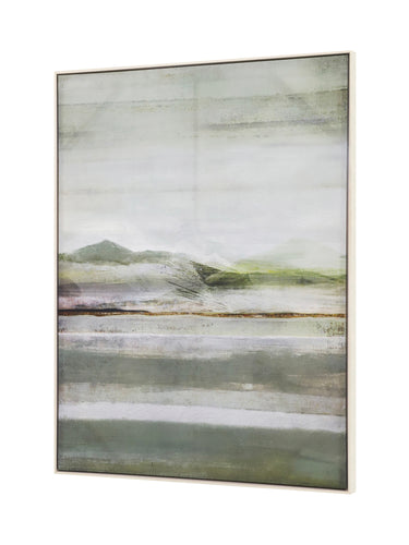 Summer Ocean Hand Painted Framed Canvas Wall Art at Online8 Furniture Auckland NZ