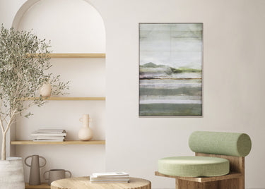 Summer Ocean Hand Painted Framed Canvas Wall Art at Online8 Furniture Auckland NZ