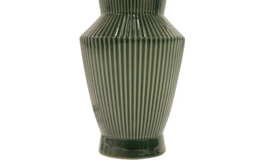 Sunny Ceramic Lamp W/ Jute Shade -Olive at Online8 Furniture Auckland NZ