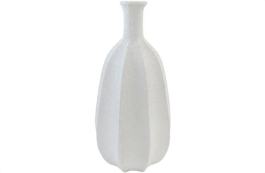 Sunny MGO Vase - Textured White at Online8 Furniture Auckland NZ