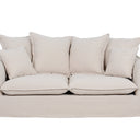 Sydney Slip Cover 2 Seater Sofa - Almond at Online8 Furniture Auckland NZ