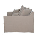 Sydney Slip Cover 2 Seater Sofa - Hazelnut at Online8 Furniture Auckland NZ