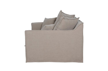 Sydney Slip Cover 2 Seater Sofa - Hazelnut at Online8 Furniture Auckland NZ