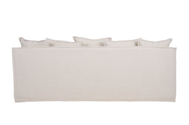 Sydney Slip Cover 3 Seater Sofa - Almond at Online8 Furniture Auckland NZ
