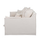 Sydney Slip Cover 3 Seater Sofa - Almond at Online8 Furniture Auckland NZ