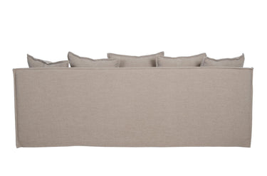 Sydney Slip Cover 3 Seater Sofa - Hazelnut at Online8 Furniture Auckland NZ