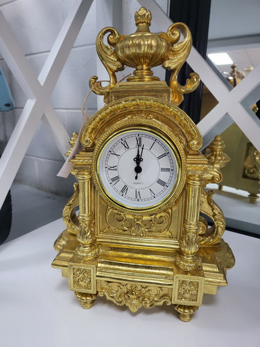 Table Clock - Grand Gold at Online8 Furniture Auckland NZ
