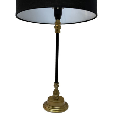 Table Lamp - Aluminium Black/Brass at Online8 Furniture Auckland NZ