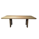 Talia Dining Table with Arch Legs - Oak at Online8 Furniture Auckland NZ