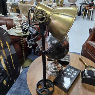 Tannery Iron Industrial Table Lamp at Online8 Furniture Auckland NZ
