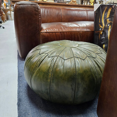 Tannery Leather Ottoman - XL at Online8 Furniture Auckland NZ