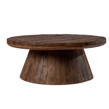 Tannery Reclaimed Coffee Table | 80cm at Online8 Furniture Auckland NZ