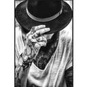 Tattooed Identity Framed Wall Art at Online8 Furniture Auckland NZ