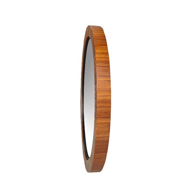Teak Round Mirror - 1120mm at Online8 Furniture Auckland NZ