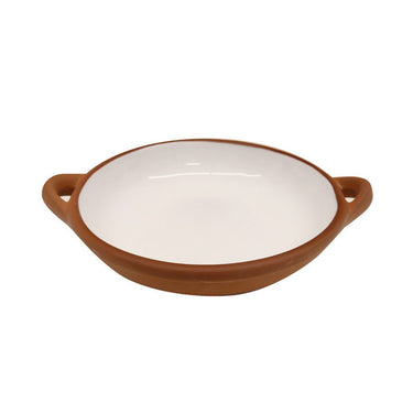Terracotta Dish w Handle Large at Online8 Furniture Auckland NZ