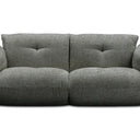The Aster 3-Seater Sofa in platinum flat-woven chenille, cool to look at and soft to touch