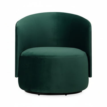 The Estella Swivel Chair – Deep Sea Green Velvet at Online8 Furniture Auckland NZ