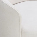 The Estella Swivel Chair - Soft Textured Ivory at Online8 Furniture Auckland NZ