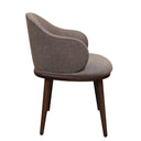 The Gibson Dining Chair - Warm Brown at Online8 Furniture Auckland NZ