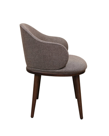 The Gibson Dining Chair - Warm Brown at Online8 Furniture Auckland NZ