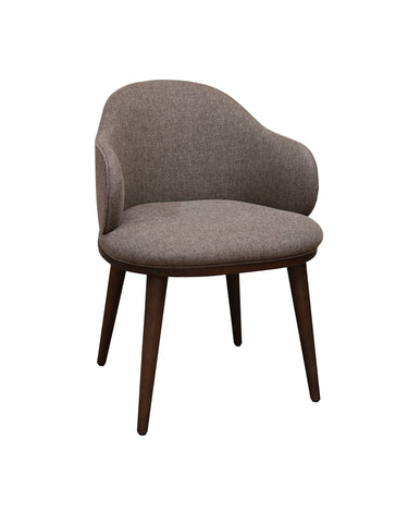 The Gibson Dining Chair - Warm Brown at Online8 Furniture Auckland NZ
