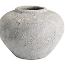 The Luna Terracotta Vase - Grey Small at Online8 Furniture Auckland NZ