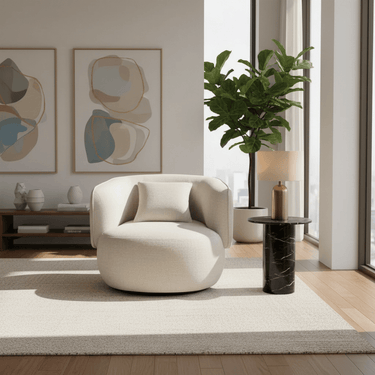 The Maison Occasional Chair: Beige at Online8 Furniture Auckland NZ