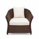 The Plantation Amara Armchair - Chocolate at Online8 Furniture Auckland NZ