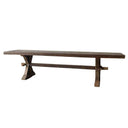 The Settler Cross Leg Bench Seat at Online8 Furniture Auckland NZ