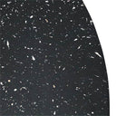Theo Round Coffee Table - Black Fleck at Online8 Furniture Auckland NZ