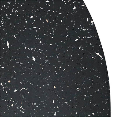 Theo Round Coffee Table - Black Fleck at Online8 Furniture Auckland NZ
