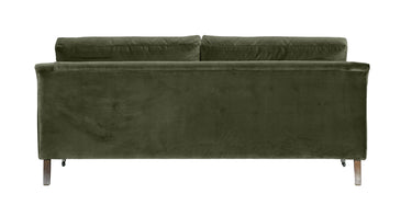 Thornfield 3 Seater Sofa - Olive Velvet at Online8 Furniture Auckland NZ