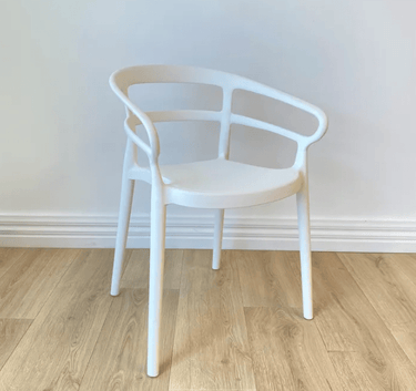 Tilly Chair Indoor | Outdoor - White at Online8 Furniture Auckland NZ
