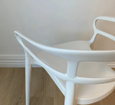 Tilly Chair Indoor | Outdoor - White at Online8 Furniture Auckland NZ