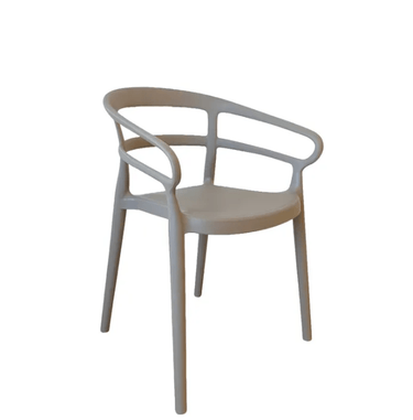 Tilly Indoor | Outdoor Chair - Mid Grey at Online8 Furniture Auckland NZ
