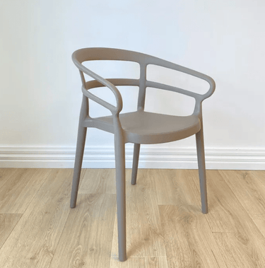 Tilly Indoor | Outdoor Chair - Mid Grey at Online8 Furniture Auckland NZ