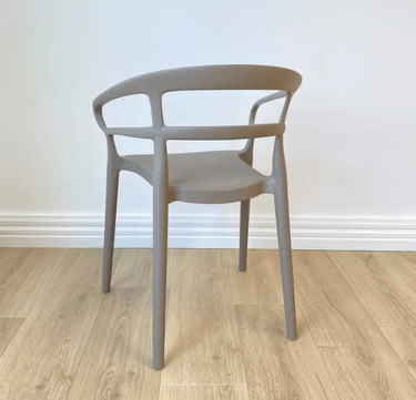 Tilly Indoor | Outdoor Chair - Mid Grey at Online8 Furniture Auckland NZ