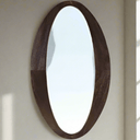Tish Mirror - Weathered Brown at Online8 Furniture Auckland NZ