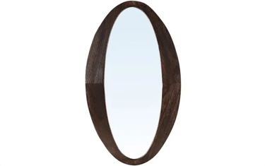 Tish Mirror - Weathered Brown at Online8 Furniture Auckland NZ
