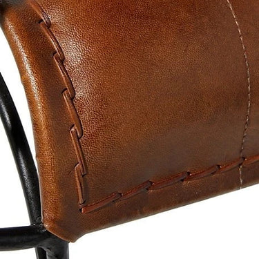 Tobago Mid Century Leather Armchair at Online8 Furniture Auckland NZ