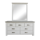 Tonya 7 Drawer Dressing Table at Online8 Furniture Auckland NZ