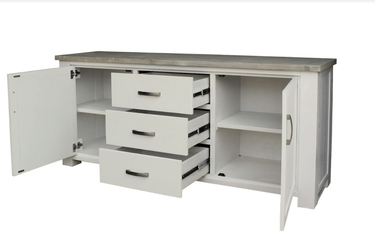 Tonya 2 Door 3 Drawer Buffet Table - 1800mm at Online8 Furniture Auckland NZ
