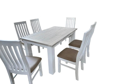 Tonya Dining Suite - 6 Seater at Online8 Furniture Auckland NZ