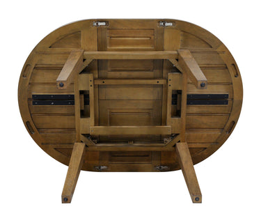 Toulouse Extendable Round Dining Table - 100-140cm at Online8 Furniture Auckland NZ