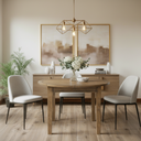 Toulouse Extendable Round Dining Table - 100-140cm at Online8 Furniture Auckland NZ