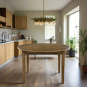 Toulouse Extendable Round Dining Table - 120-170cm at Online8 Furniture Auckland NZ