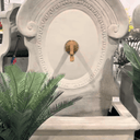 Toulouse Fountain with Varia Spout - Lime Wash at Online8 Furniture Auckland NZ