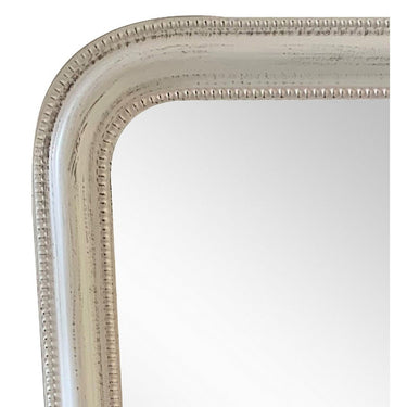 Toulouse Wall Mirror Antique White - 107cm at Online8 Furniture Auckland NZ
